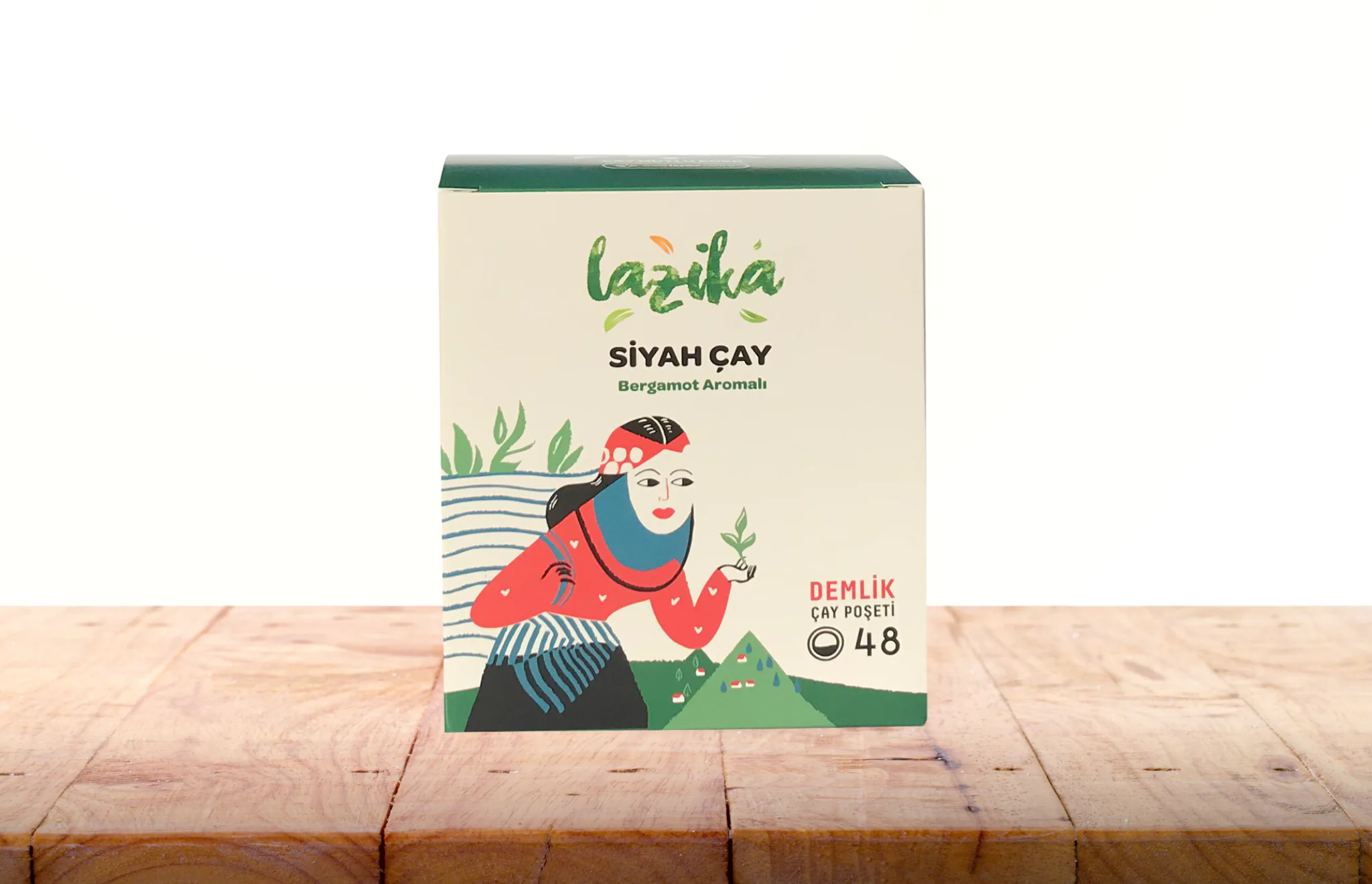 Genel Lazika Demlik Poşet Siyah Çay - nebyandogal®