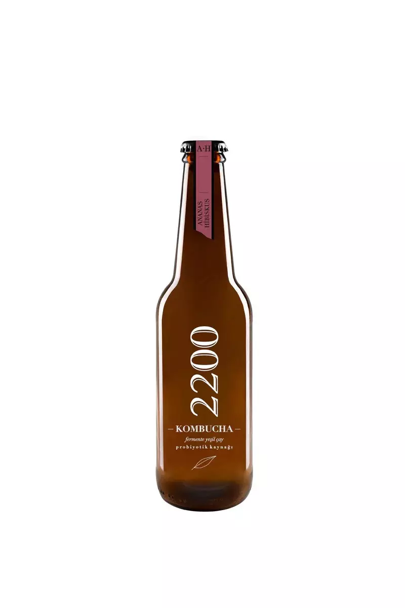 Genel Kombucha 2200 Ananas Hibiscus 330 ml - nebyandogal®