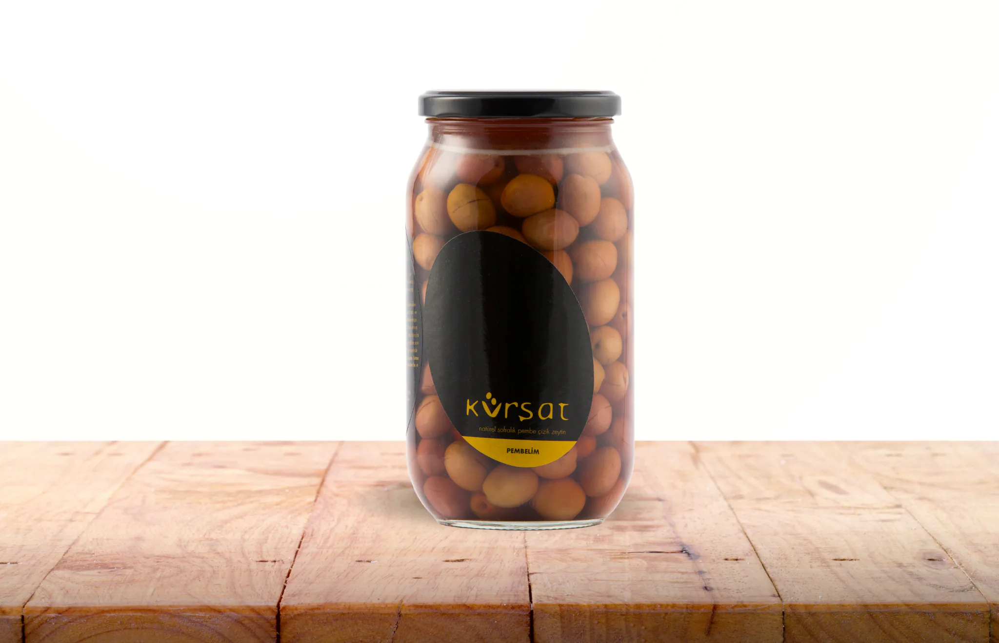 Genel Kürşat 1000cc Ayvalık Naturel Pembe Çizik Zeytin - nebyandogal®