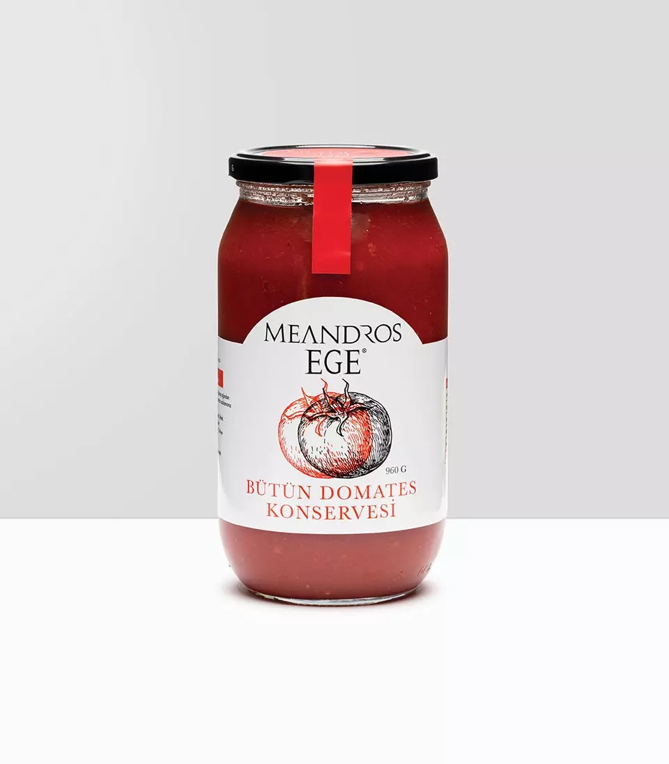 Genel Meandros Ege Bütün Domates Konservesi 960 gr - nebyandogal®