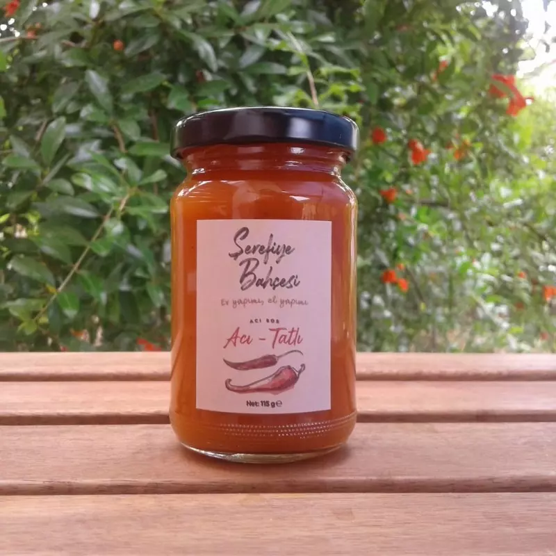 Genel Şerefiye Bahçesi Acı Sos Ketçap Sos 210g - nebyandogal®
