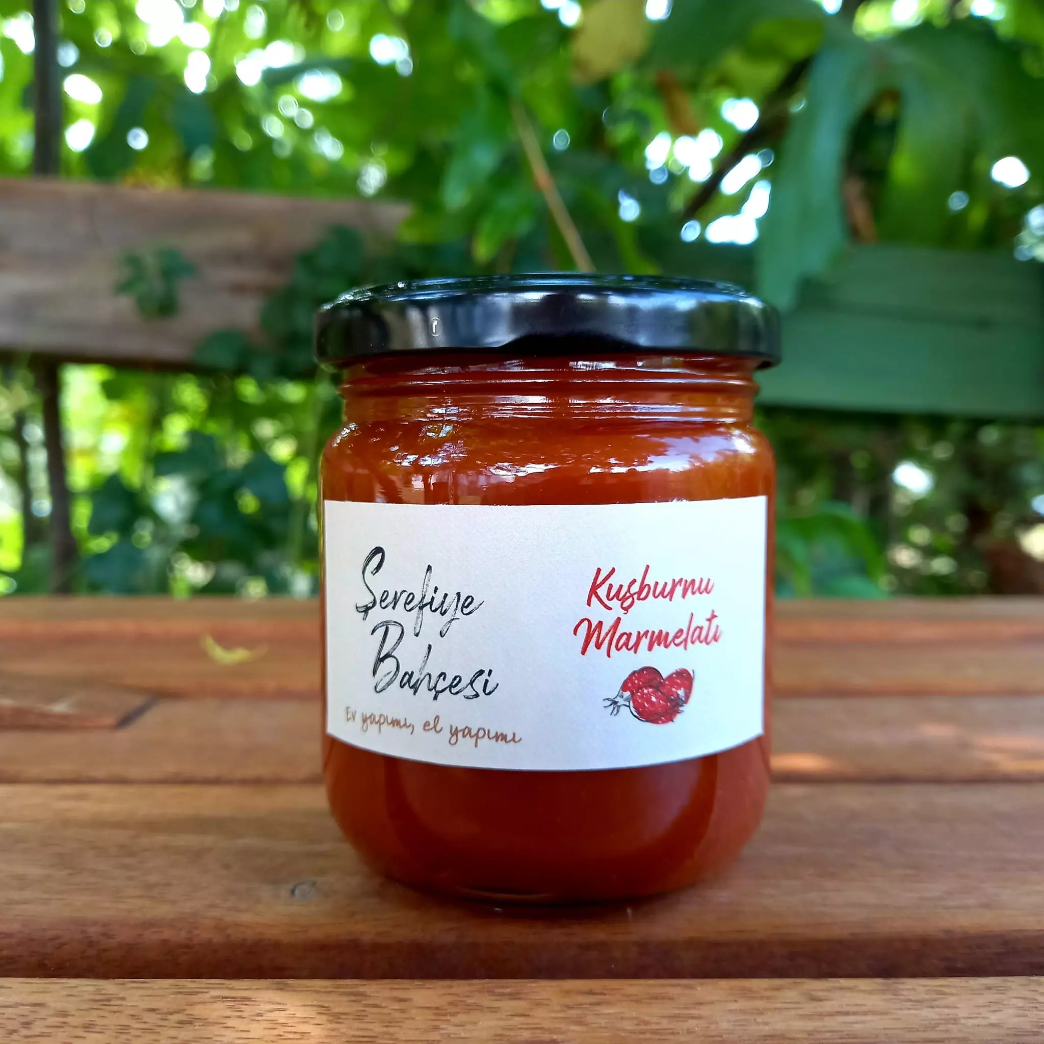 Genel Şerefiye Bahçesi Kuşburnu Marmelatı 225g - nebyandogal®