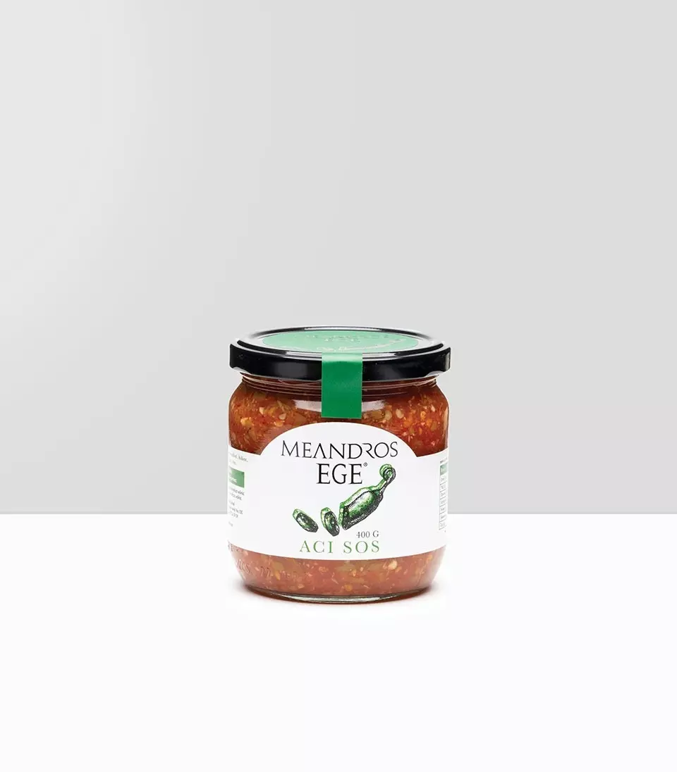 Genel Meandros Ege Acı Sos 400 g - nebyandogal®