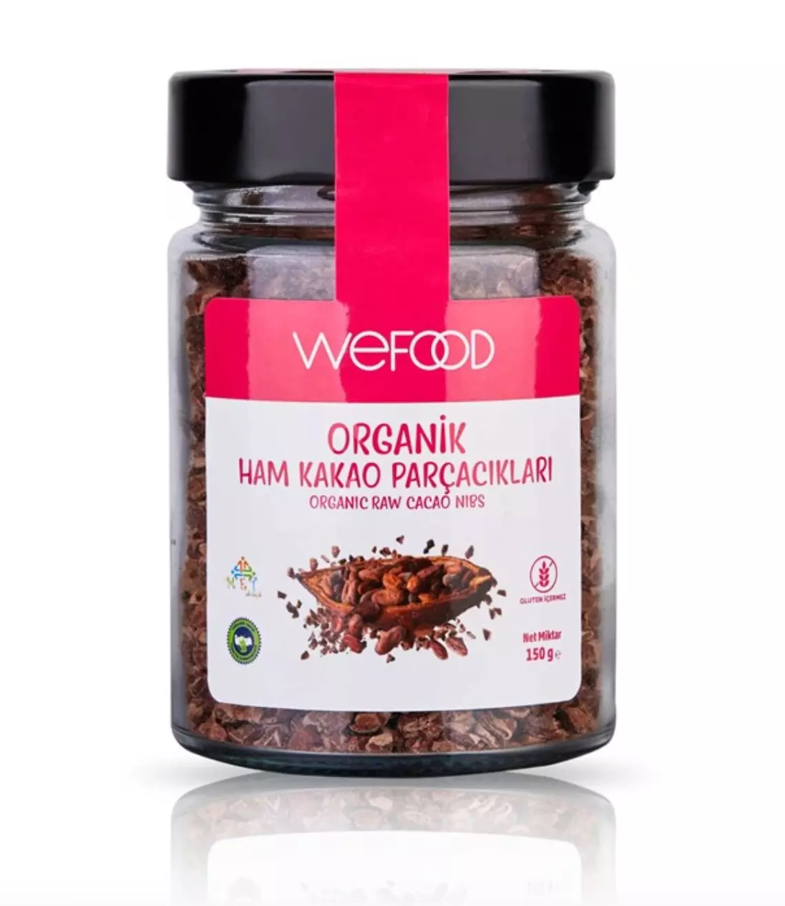 Genel Wefood Organik Ham Kakao Parçacıkları 150g - nebyandogal®