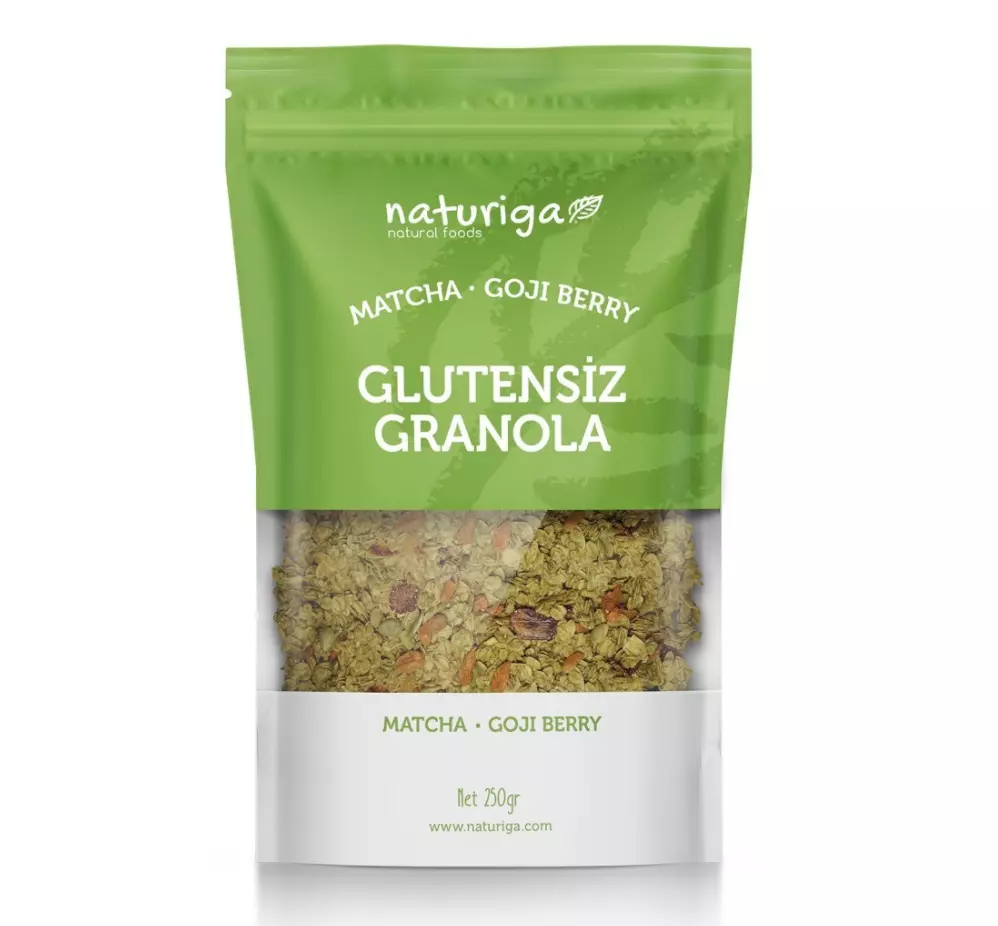 Genel Naturiga Glutensiz Granola Matcha
