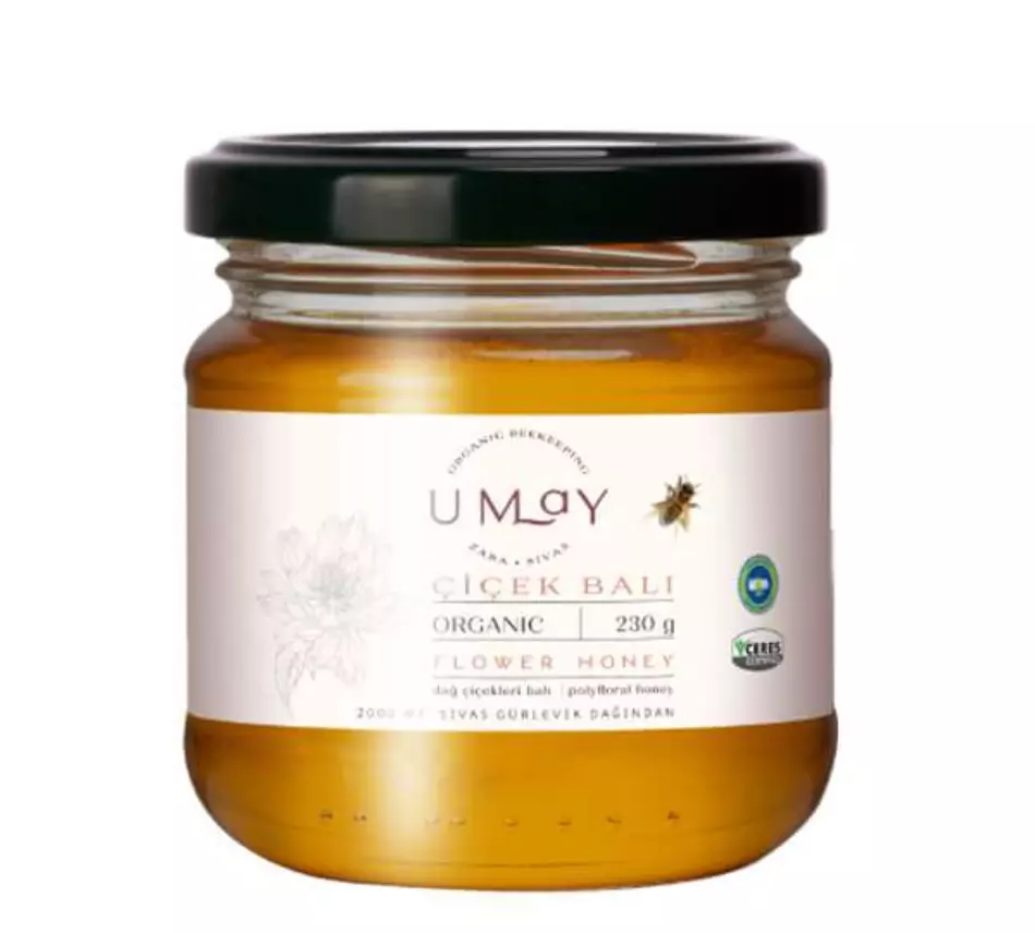 Genel Umay Herbal Organik Çiçek Balı 230gr - nebyandogal®