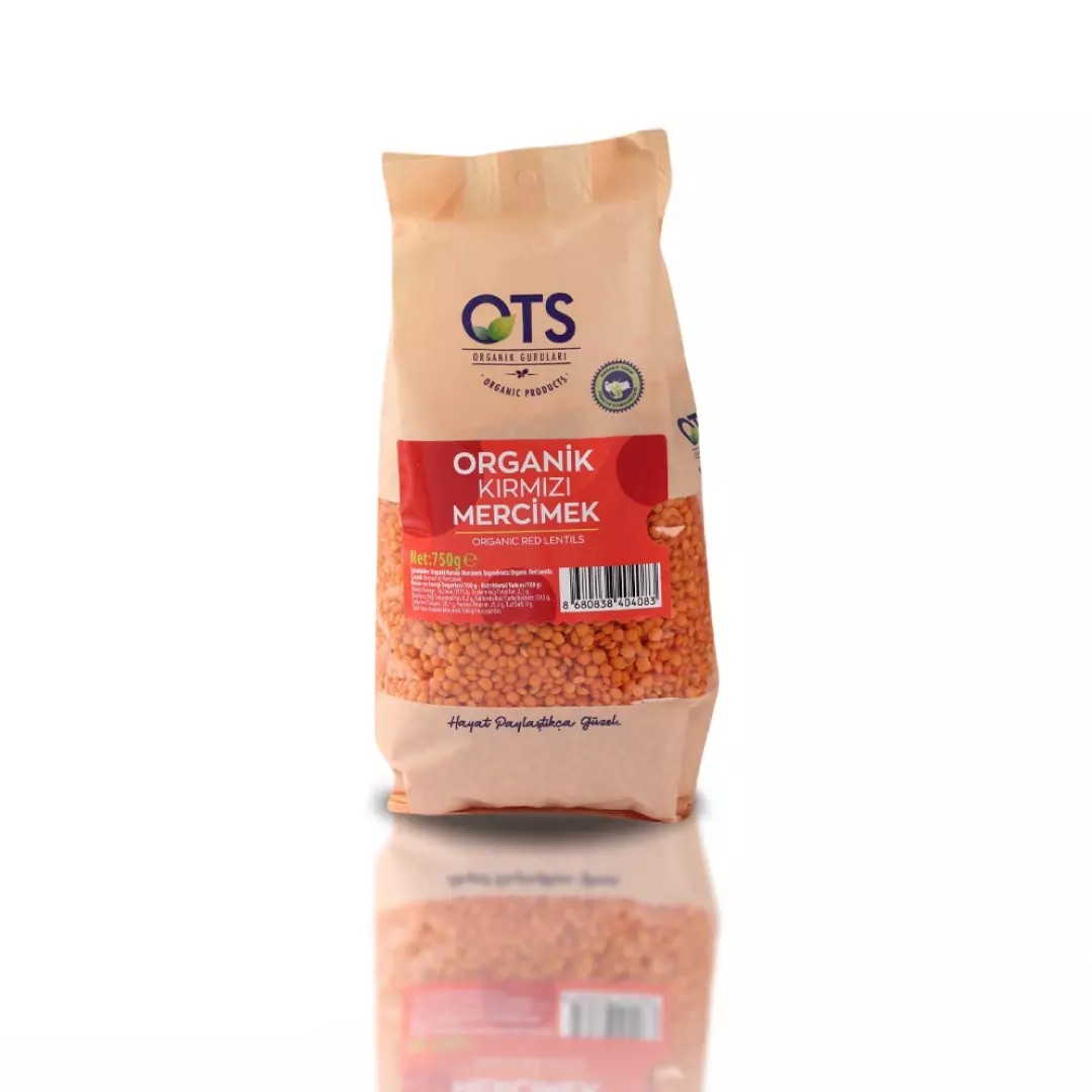 Genel OTS Organik Kırmızı Mercimek - nebyandogal®