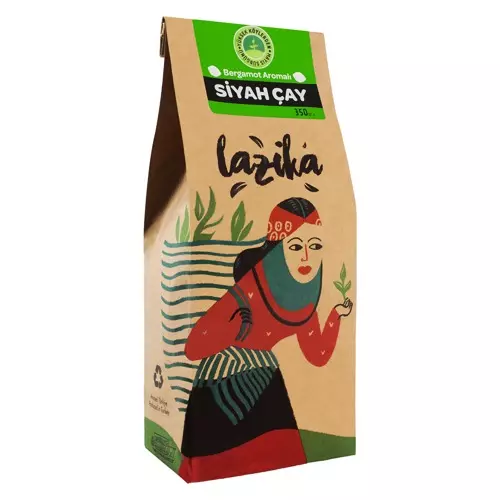 Genel Lazika Bergamot Aromalı Siyah Çay 350g - nebyandogal®