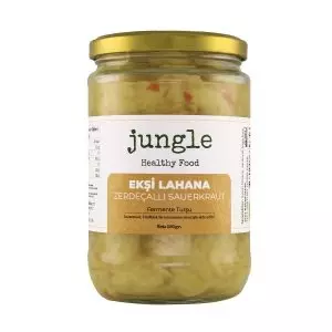 Genel Jungle Zerdeçalı Ekşi Lahana Turşusu 580 g - nebyandogal®