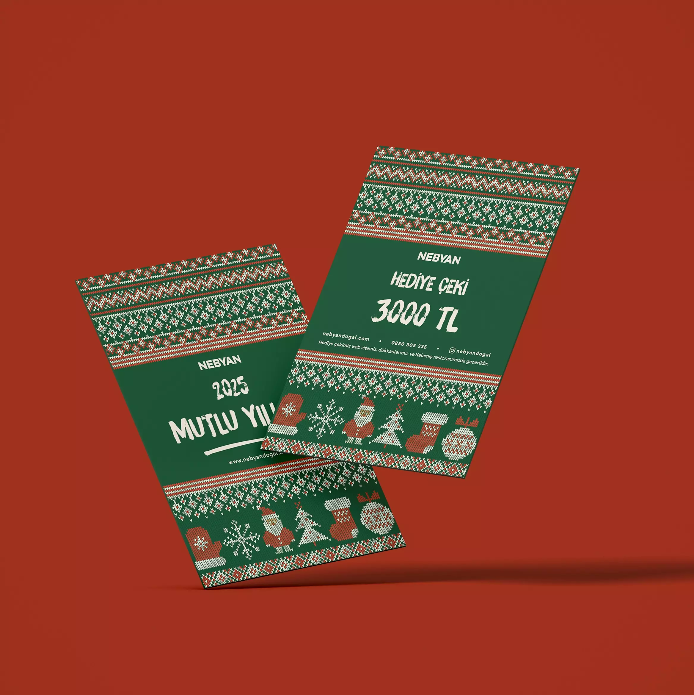 Genel Yılbaşı Hediye Çeki 3000 TL - nebyandogal®