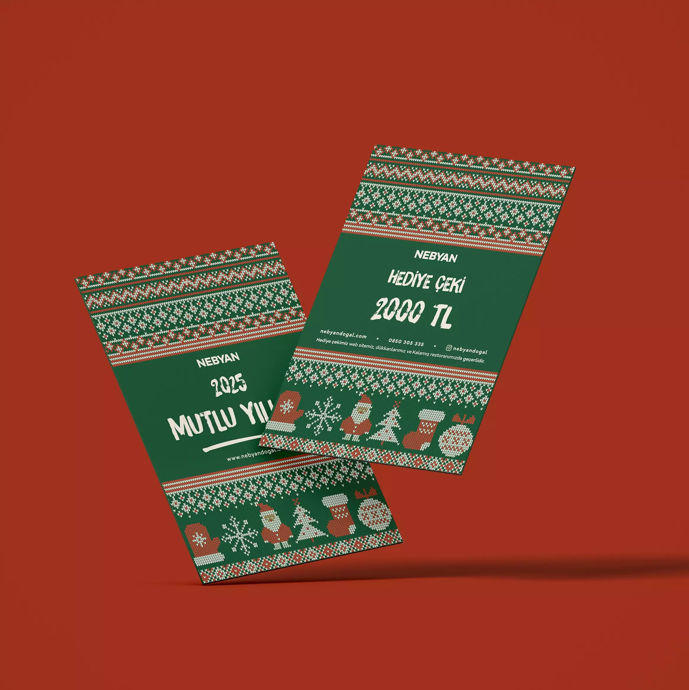 Genel Yılbaşı Hediye Çeki 2000 TL - nebyandogal®