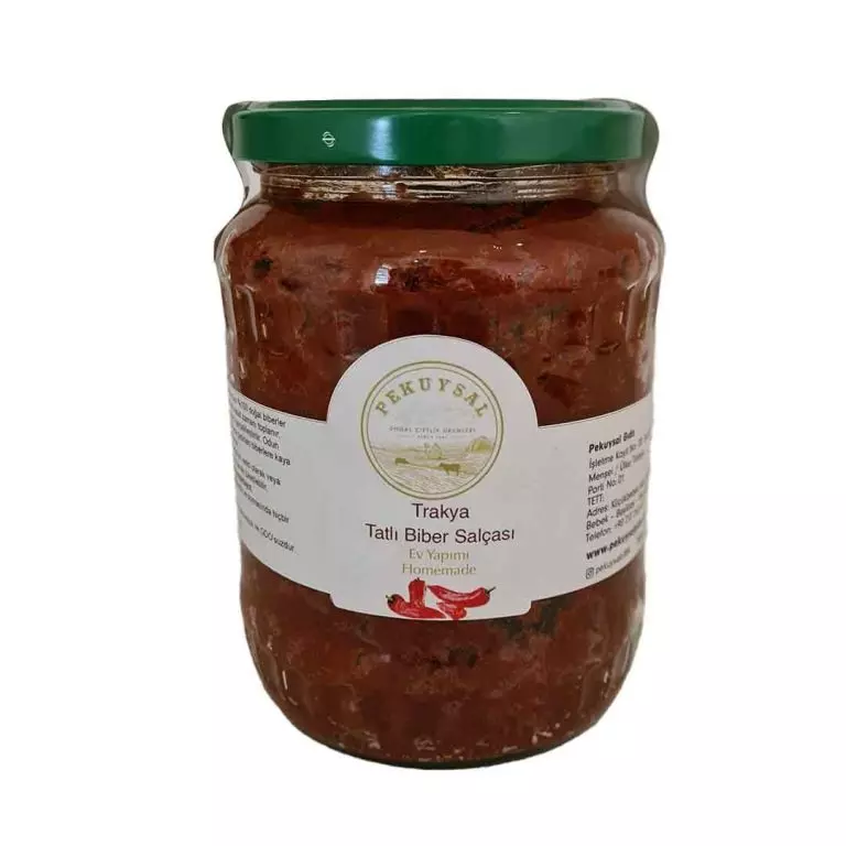 Genel Pekuysal Tatlı Biber Salçası - nebyandogal®