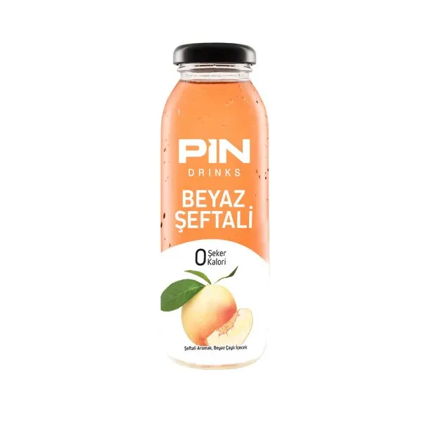 Genel PIN Beyaz Şeftali Aromalı Soğuk Çay 250ml