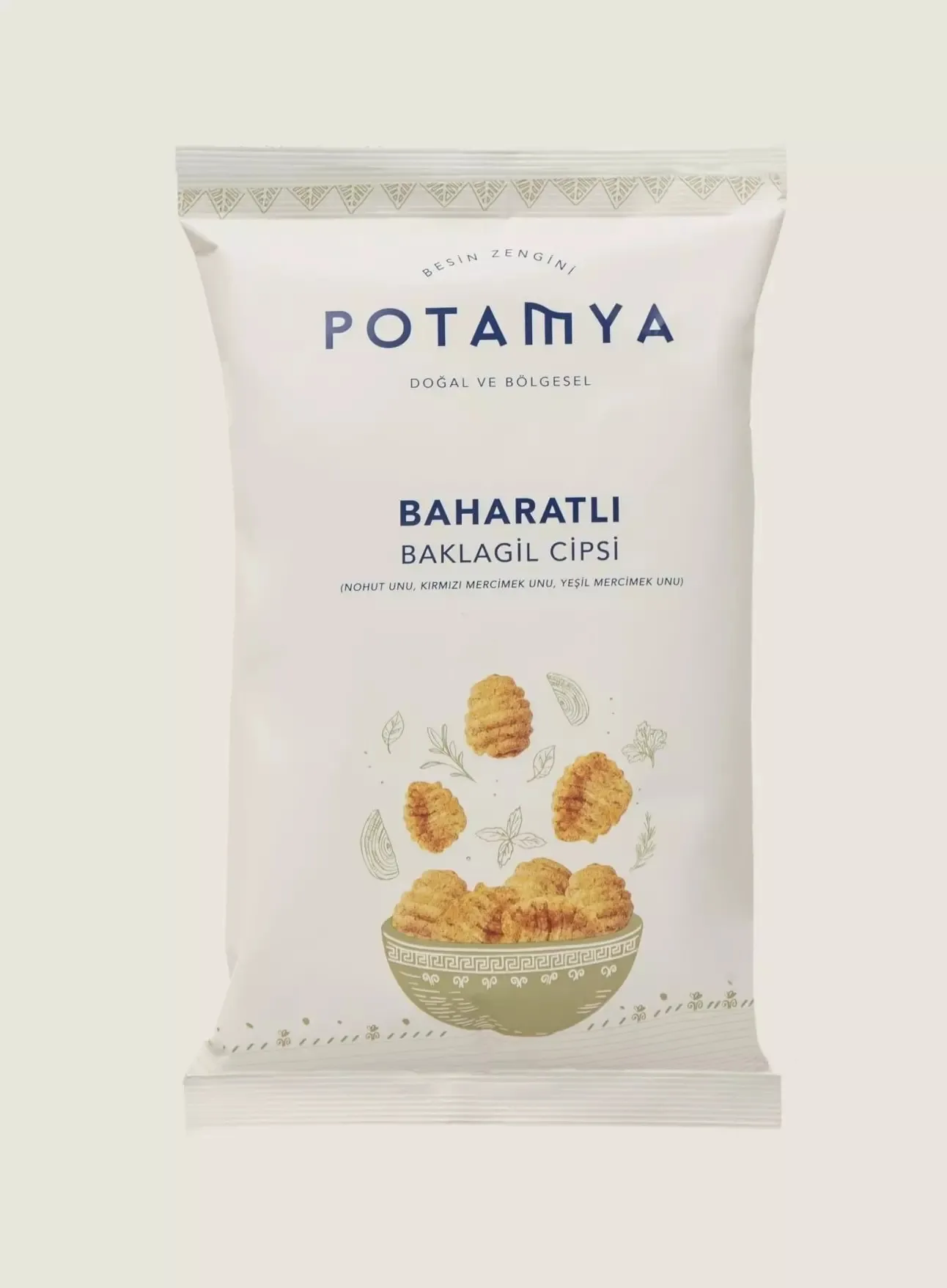 Genel Potamya Baharatlı Baklagil Cipsi