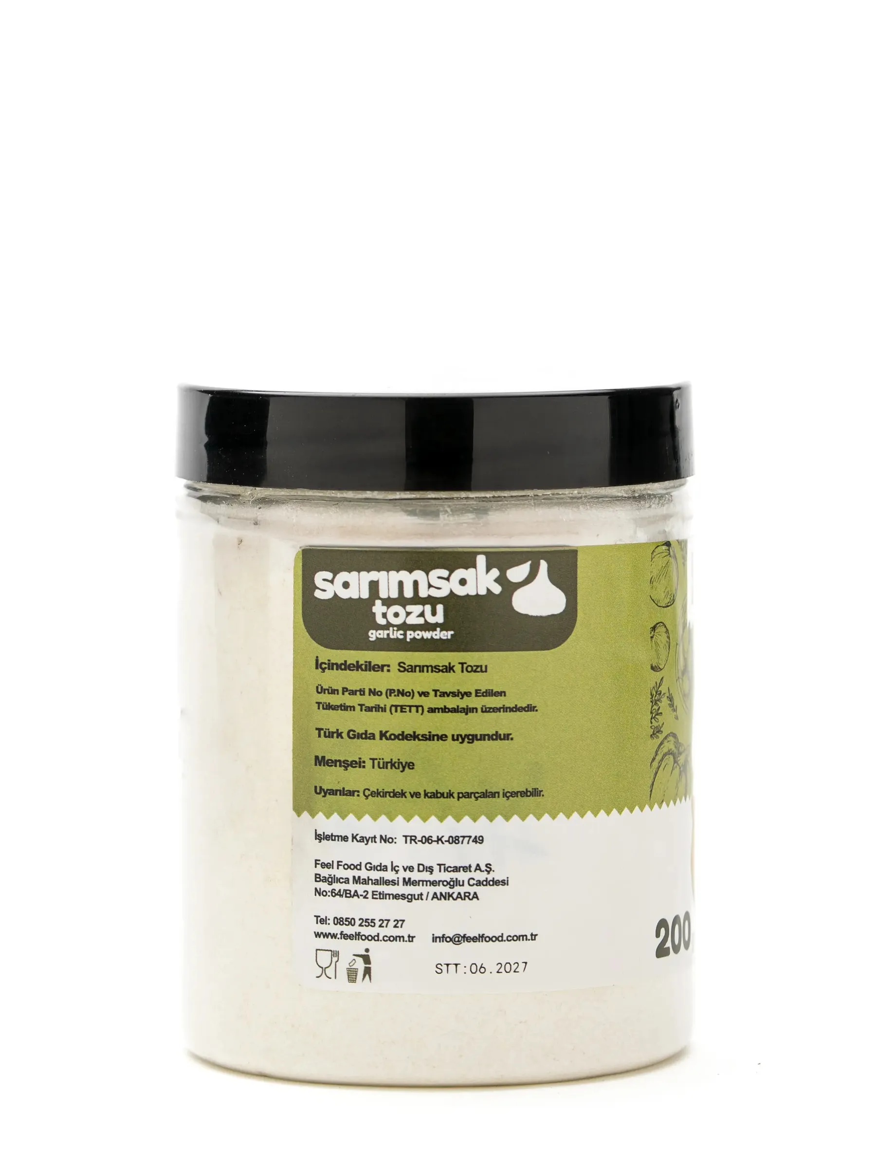 Genel Feel Food Sarımsak Tozu 200 g