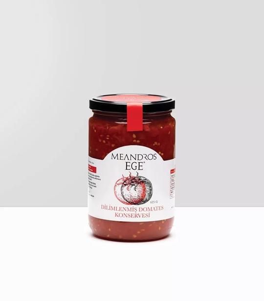 Genel Meandros Ege Dilimlenmiş Domates Konservesi 960g - nebyandogal®