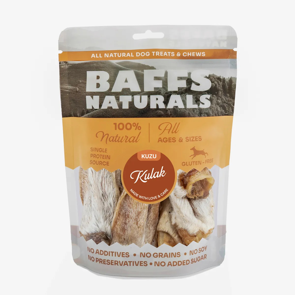 Genel Baffs Naturals Kurutulmuş Kuzu Kulak 100g