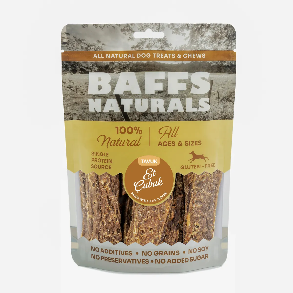 Genel Baffs Naturals Tavuk Et Çubuğu 100 g