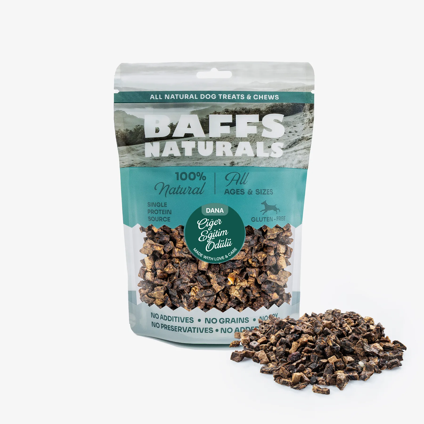 Genel Baffs Naturals Dana Ciğer Eğitim Ödülü 100g