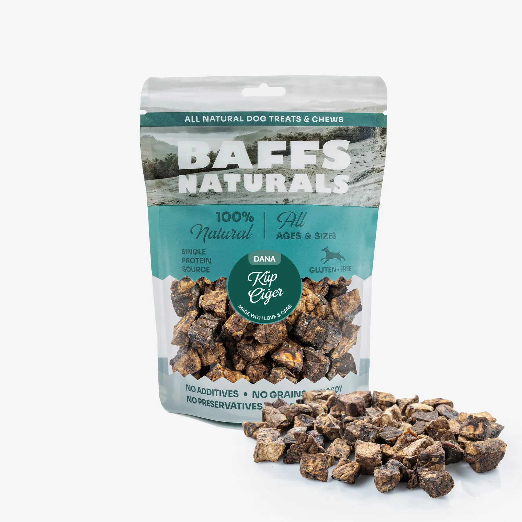 Genel Baffs Naturals Dana Küp Ciğer 100 g