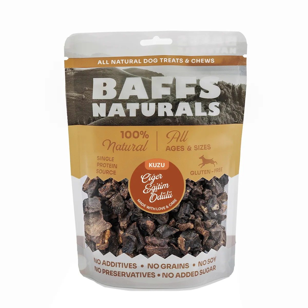 Genel Baffs Naturals Kuzu Ciğer Eğitim Ödülü 100g