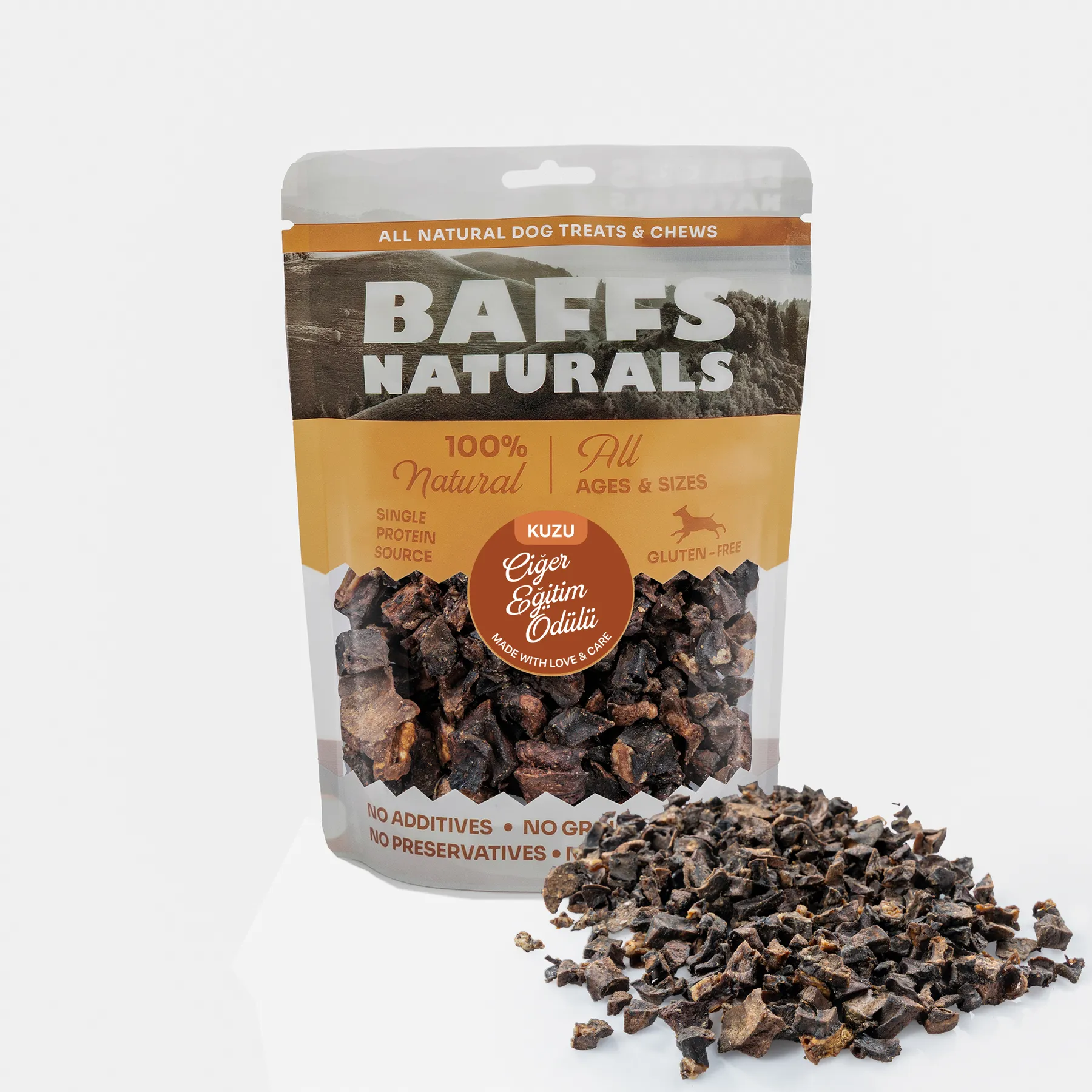 Genel Baffs Naturals Kuzu Ciğer Eğitim Ödülü 100g