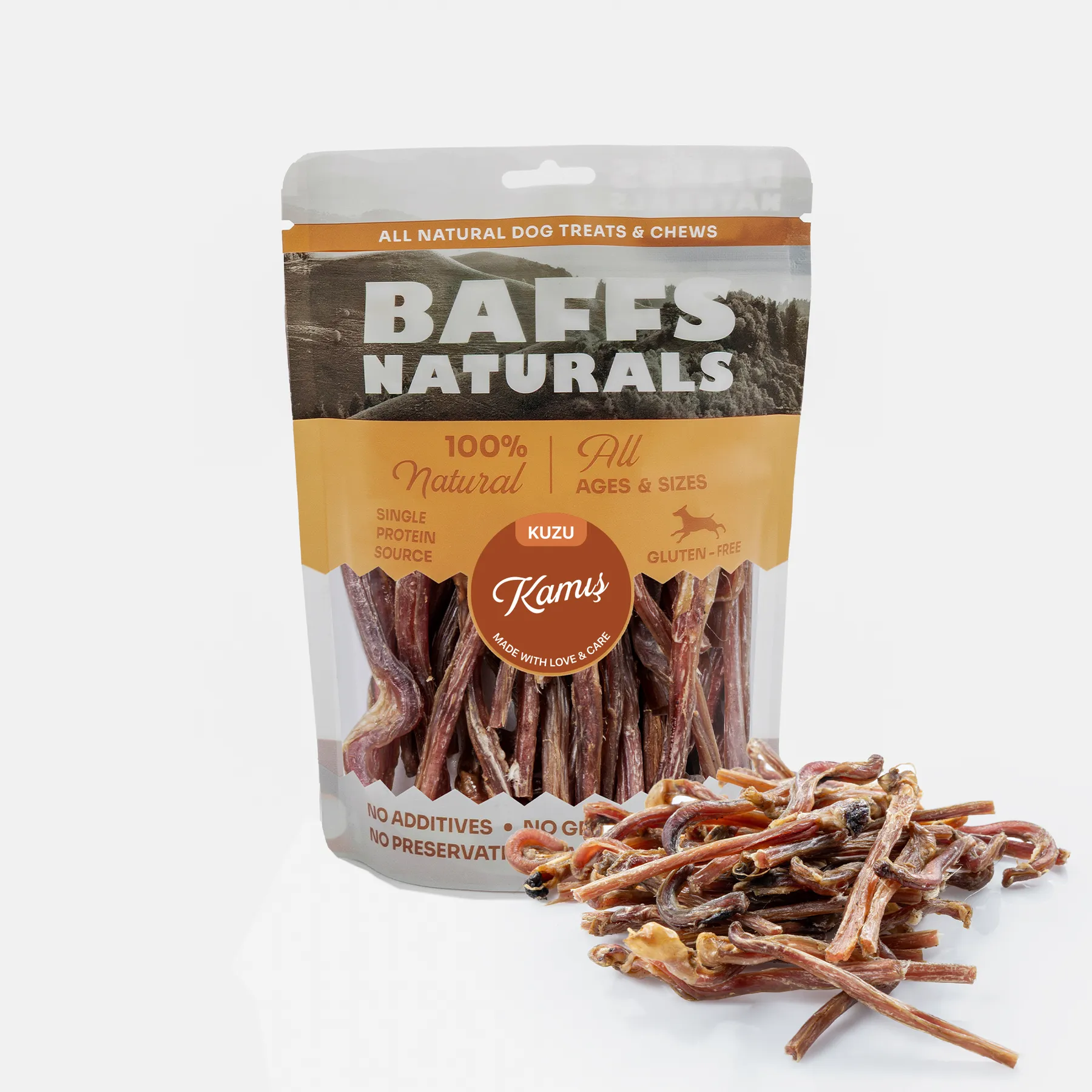 Genel Baffs Naturals Kuzu Kamış 100g