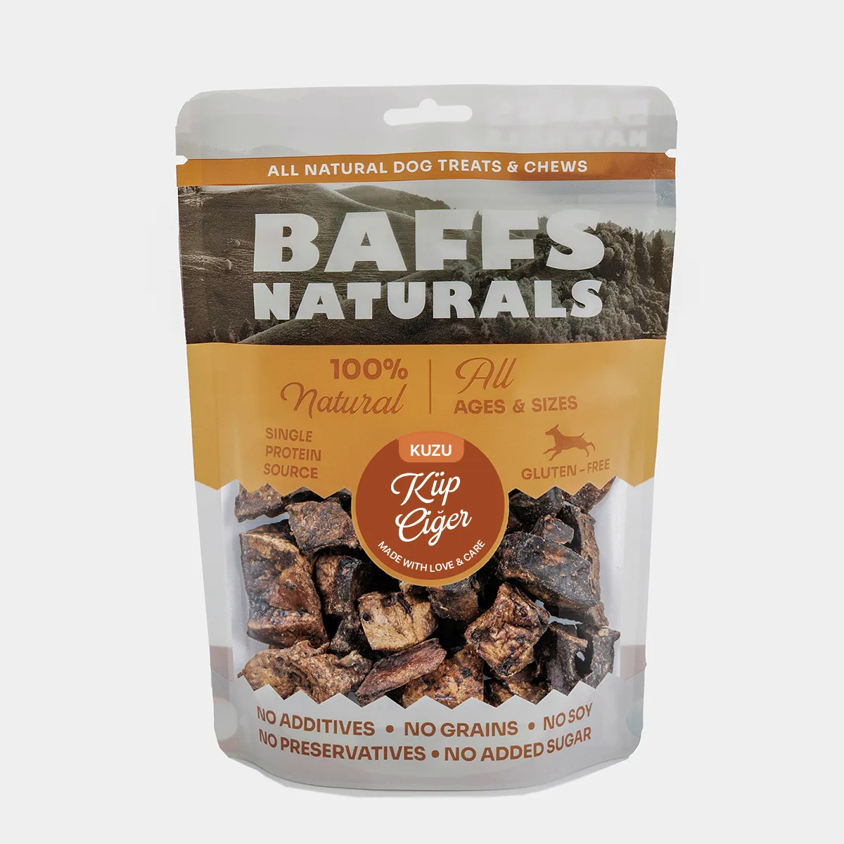 Genel Baffs Naturals Kuzu Küp Ciğer 100 g