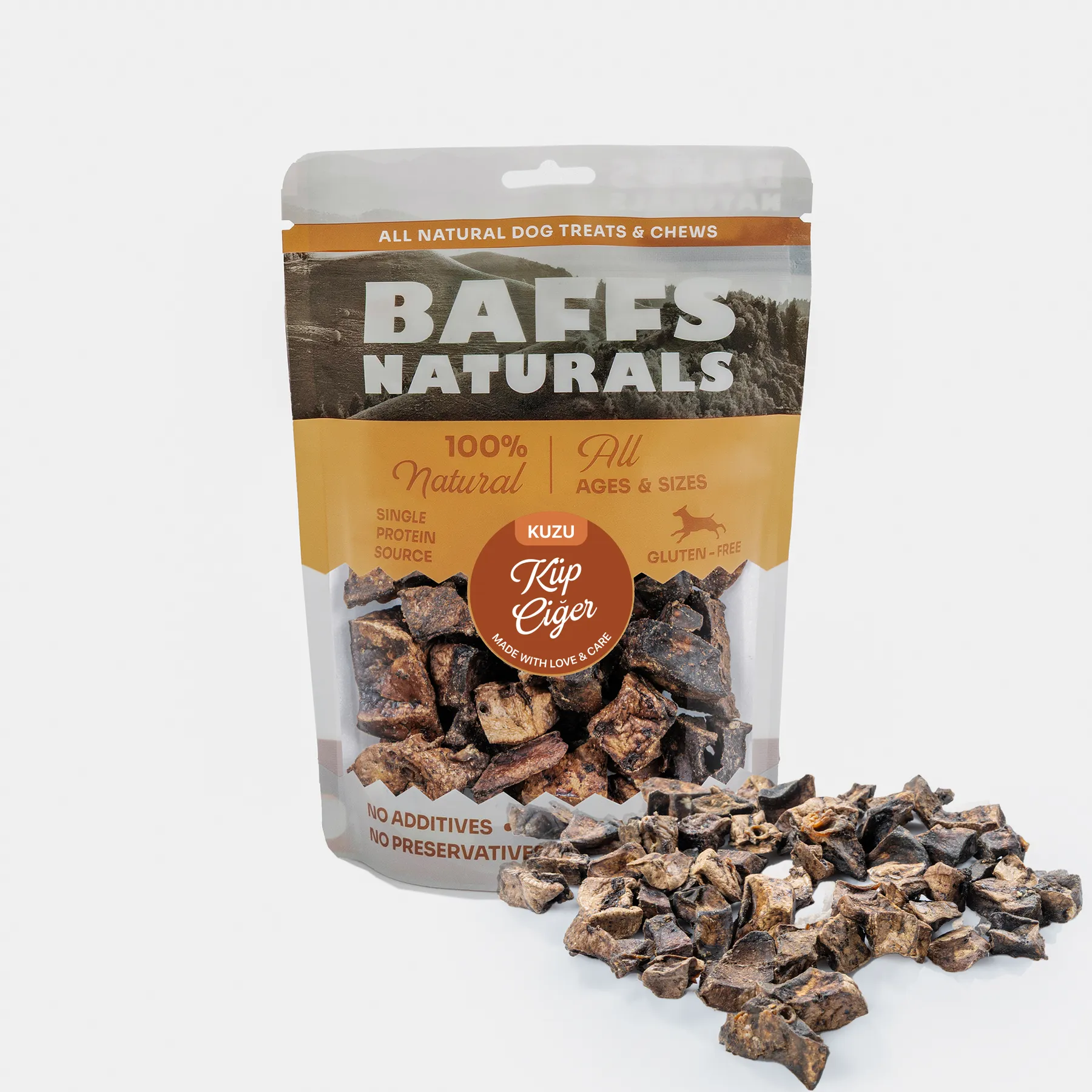 Genel Baffs Naturals Kuzu Küp Ciğer 100 g