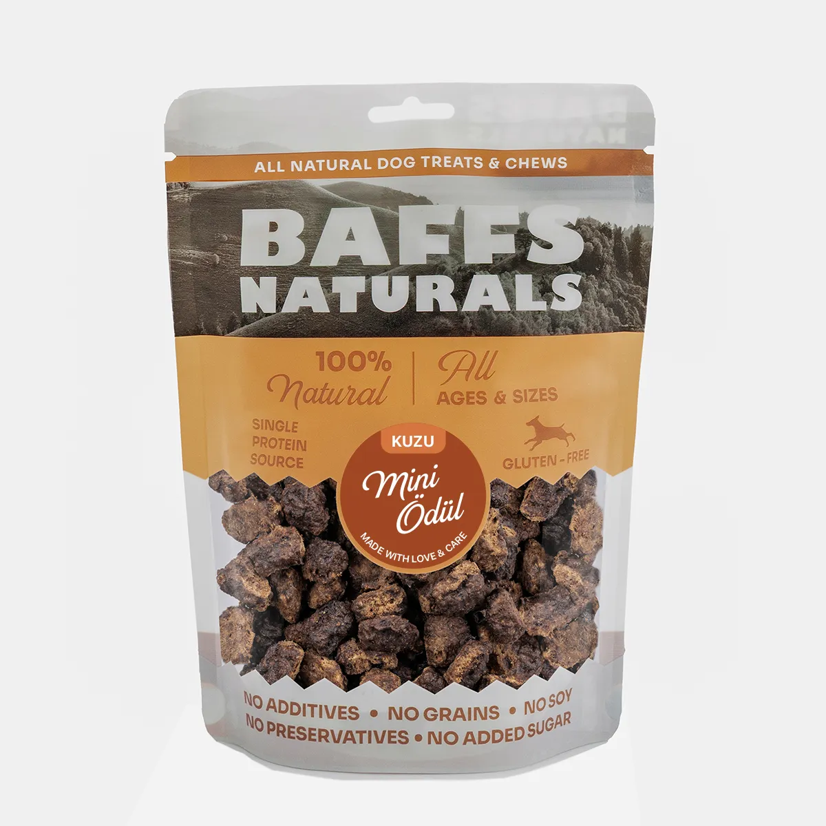 Genel Baffs Naturals Kuzu Mini Ödül 100 g
