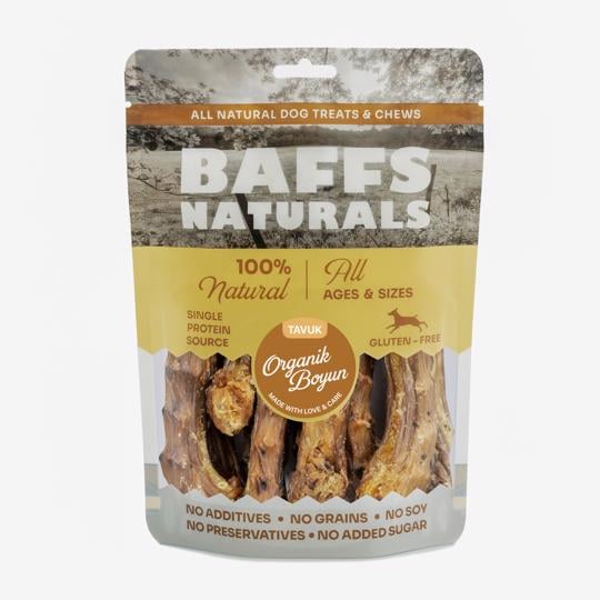 Genel Baffs Naturals Organik Tavuk Boyun 100g - nebyandogal®